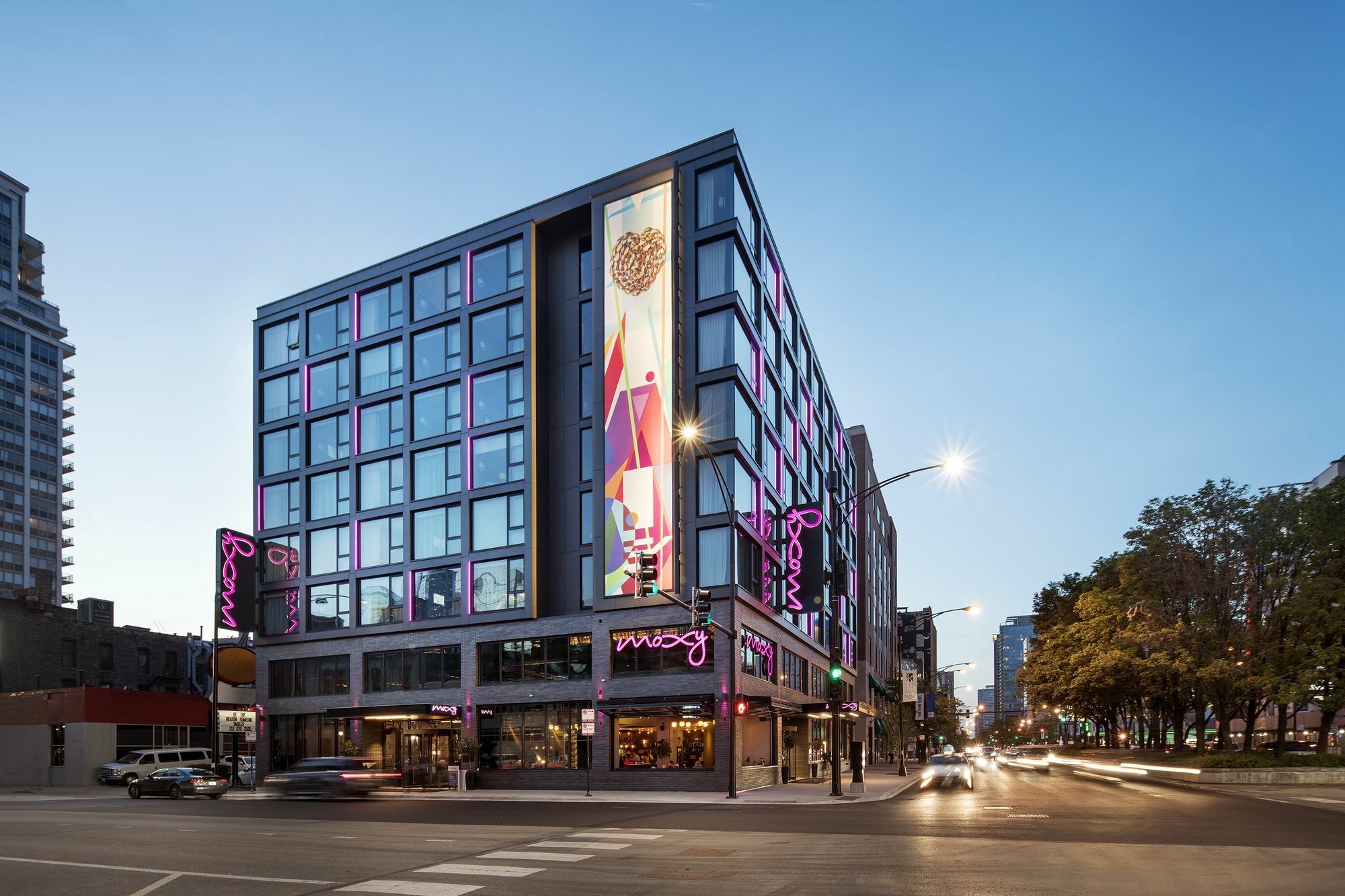 Moxy Chicago Downtown Hotel Exterior photo